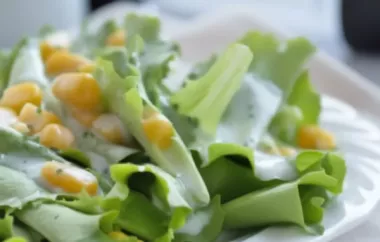 Erfrischendes Buttermilch-Dressing für Salate