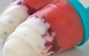 Erfrischendes Eis am Stiel mit fruchtiger Melone und cremigem Joghurt