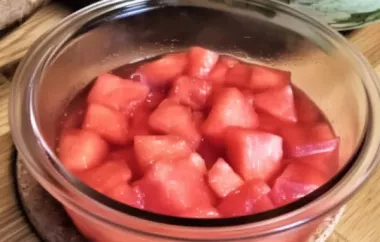 Erfrischendes Sommerrezept für Campari-Melonensalat