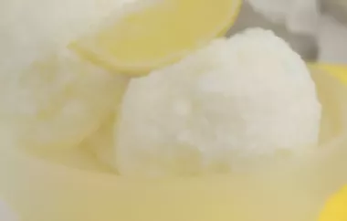 Erfrischendes Zitroneneis selber machen