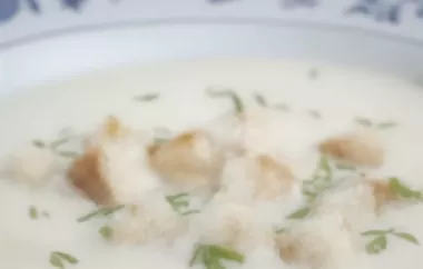 Feine Schimmelkäs Suppe