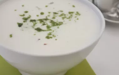 Feinschmecker-Rahmsuppe