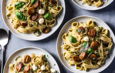 Fettuccine mit Muscheln und Pinienkernen