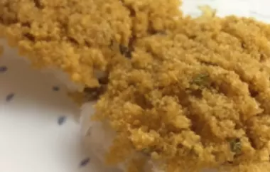 Fisch in Cornflakes-Kräuterkruste