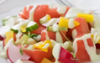 Fruchtiges Avocado-Dressing für Salate und mehr