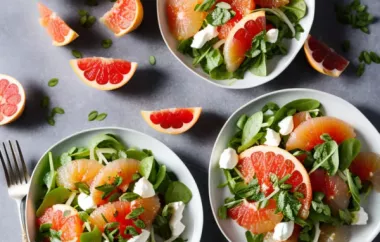 Frühlingssalat mit Grapefruit - Ein erfrischender Salat für den Frühling