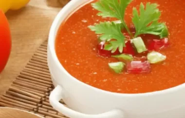 Gazpacho Gemüse-Salat Rezept