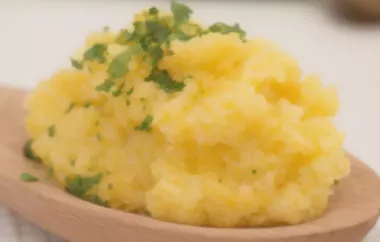 Gebratener Polenta mit Gemüse - Ein einfaches und köstliches Gericht