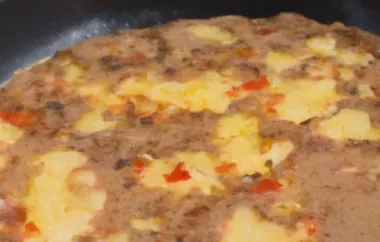 Gefüllte Paprika-Tortilla