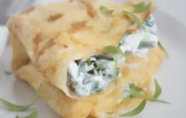 Gemüse-Crêpes mit frischen Zutaten