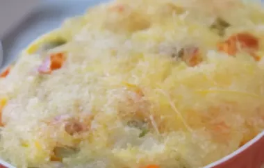 Gemüse-Reisauflauf mit Frankfurter - Ein leckeres und einfaches Rezept