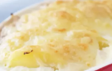 Genießen Sie diesen herzhaften Sauerkraut-Kartoffel-Auflauf!