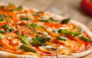 Genießen Sie unsere köstliche Spargelpizza mit Schinken und Mozzarella!