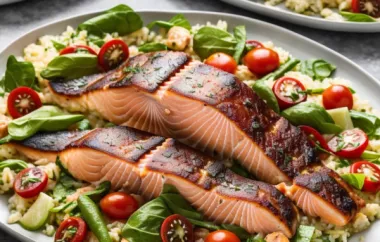 Geräucherter Lachs mit Kartoffelsalat - Ein köstliches Fischgericht