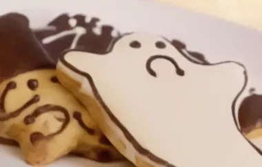 Gespenster-Halloween-Kekse