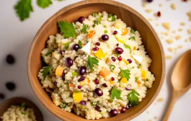 Gesundes Rezept: Quinoa-Salat mit exotischem Geschmack