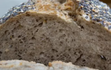 Gesundes und leckeres Weizenvollkornbrot mit Joghurt