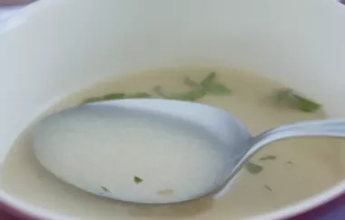 Grießsuppe - Ein einfaches und leckeres Rezept