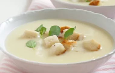 Grüner Veltliner Suppe - Eine köstliche Vorspeise