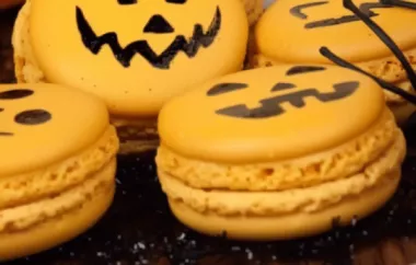 Gruselige Halloween Macarons - Ein schaurig-schönes Rezept für die Halloween-Party