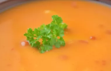 Herzhafte Bohnen-Paprika-Suppe
