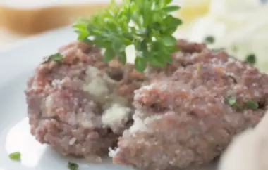 Herzhafte gefüllte Laibchen - ein köstliches vegetarisches Gericht