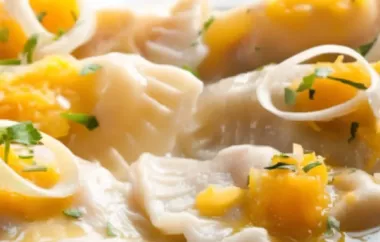 Herzhafte Kürbis-Ravioli in aromatischer Salbeibutter