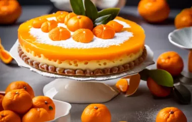 Himmlische Mandarinenschnitten - Ein himmlisch leckeres Mandarinen-Dessert!