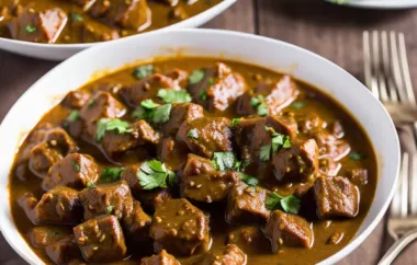 Indischer Rindfleisch-Curry - Ein würziges Gericht aus der indischen Küche