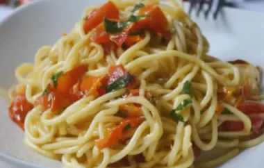 Italienische Tomaten-Pasta