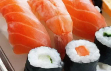 Japanisches Sushi Rezept