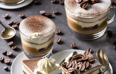 Kaffee-Vanille-Tiramisu à la Mövenpick - Ein cremiges und köstliches Dessert