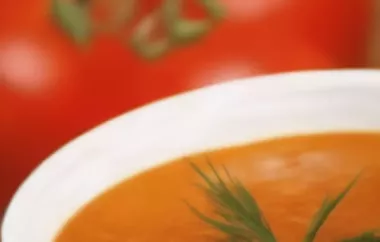 Kalte Tomatensuppe