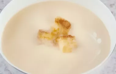 Karfiol-Cremesuppe