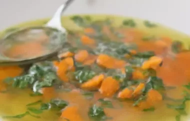 Karotten-Bärlauch Suppe