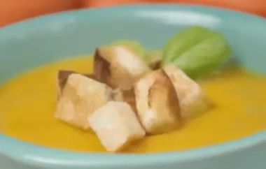 Karotten-Zucchini Suppe mit Ingwer und Kokosmilch