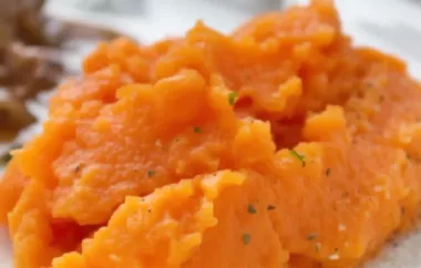 Karottenpüree - Einfach, lecker und gesund