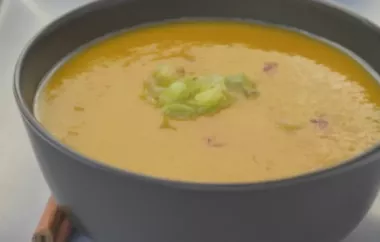 Karottensuppe mit Zimt