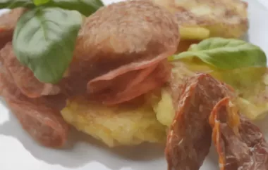 Kartoffel-Salami-Teegebäck
