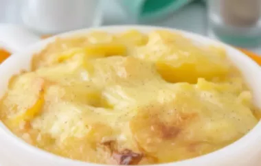 Kartoffelauflauf mit Äpfeln - Ein köstliches, herzhaftes Gericht