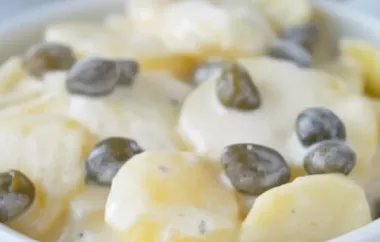 Kartoffelsalat mit Kapern - ein Klassiker mit mediterraner Note