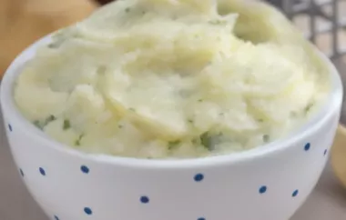 Kartoffelsenf-Püree - Ein köstliches Beilage-Rezept