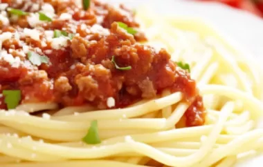 Klassisches Spaghetti Bolognese Rezept aus Italien