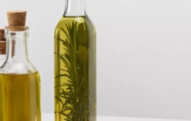 Knoblauch-Rosmarin-Öl - Perfekte Ergänzung zu vielen Gerichten