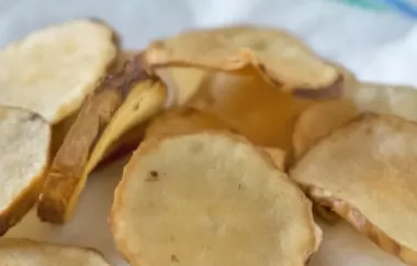 Knusprige Chips aus Topinambur selber machen