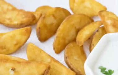 Knusprige Kartoffelchips mit leckerem Dip - das perfekte Party-Snack