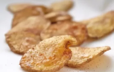 Knusprige Kartoffelchips selbst gemacht