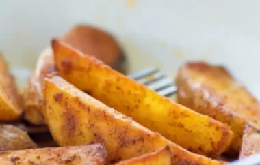 Knusprige Kartoffelecken mit würziger Paprika