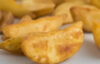 Knusprige Kartoffelspalten - Ein einfaches und köstliches Beilagenrezept