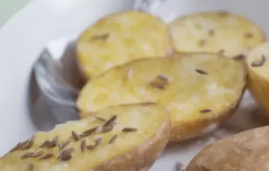 Knusprige Ofenkartoffeln mit würzigem Kümmel